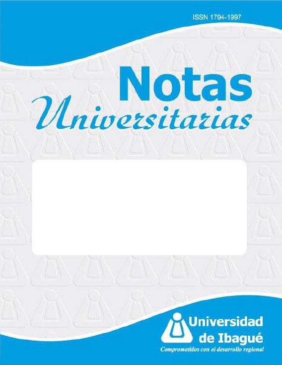 Cover of Caracterización de las políticas institucionales para la lectura y la escritura en lengua materna de la Universidad de Ibagué